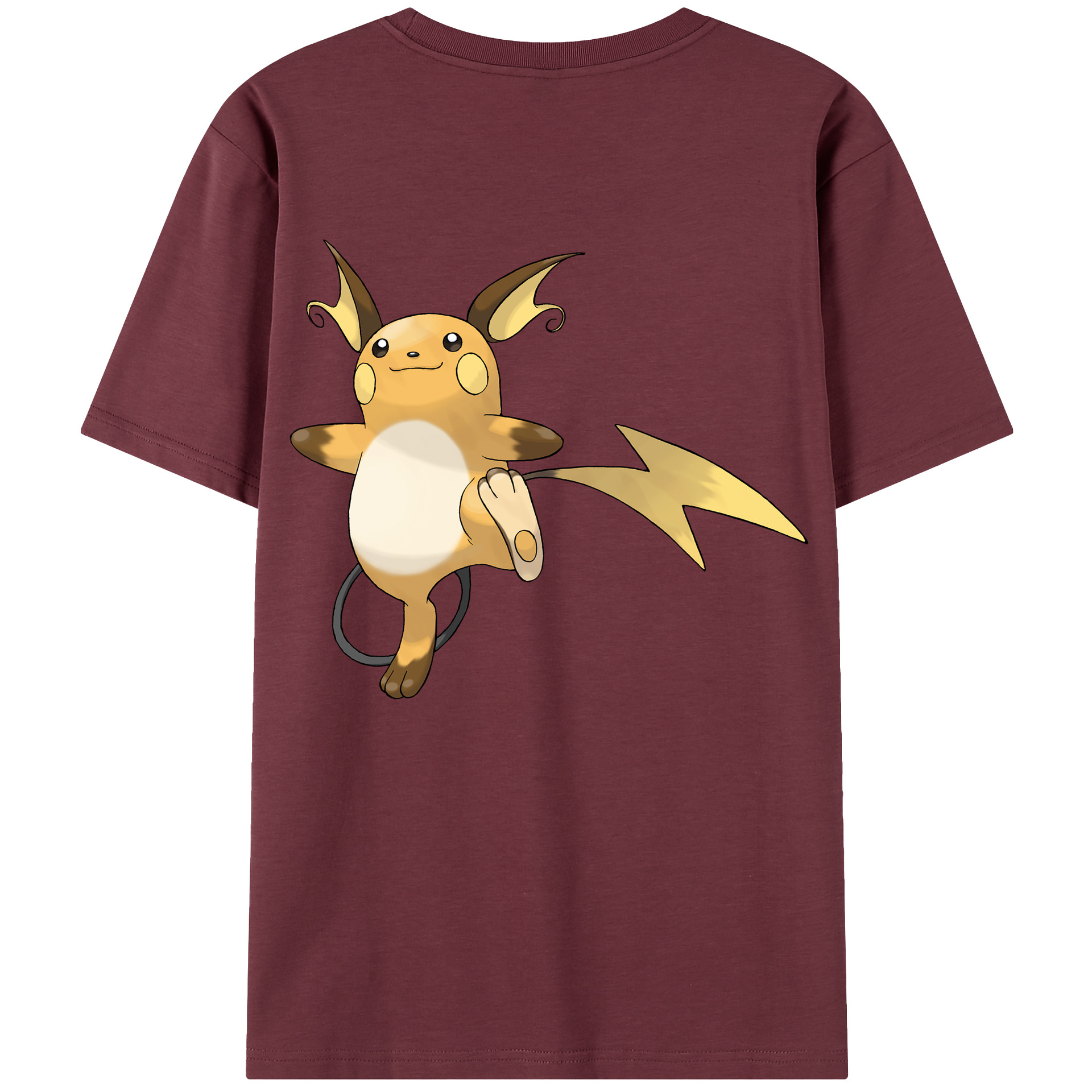 （画像用） ポケットモンスター Pokémon 綿100％半袖Tシャツ（背面プリント）